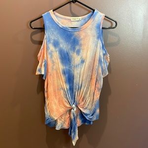 Tie-dye crop
